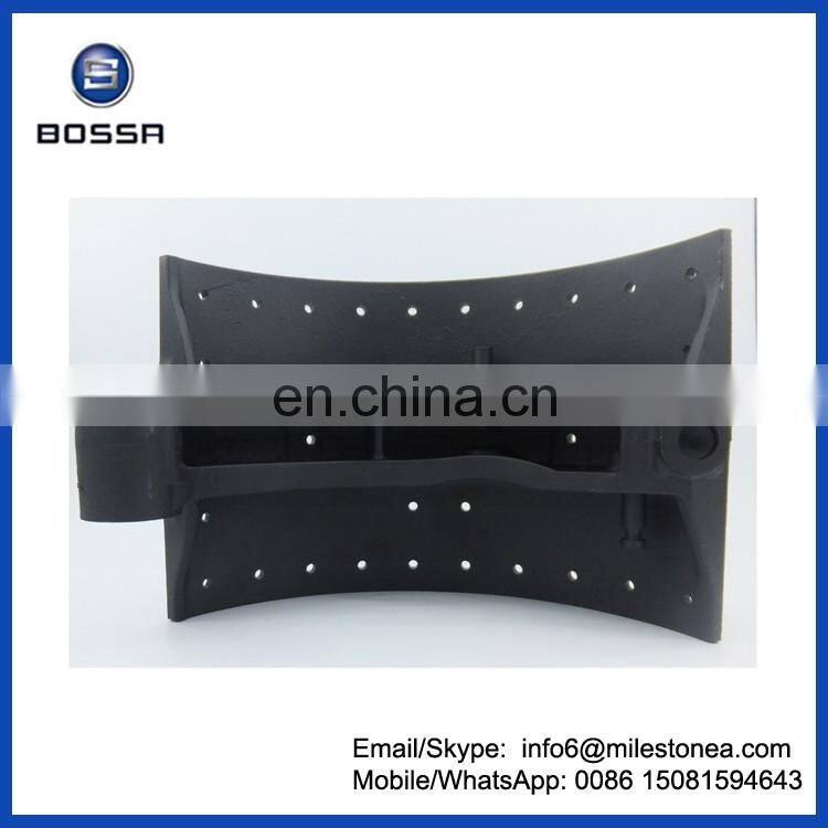 Casting oil brake shoe 220mm for Japanese truck