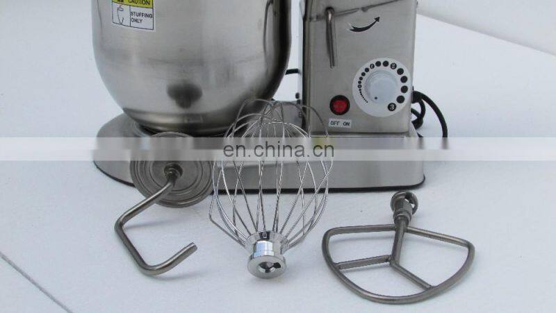 Commercial dough mixer cream mixer electric mixer for sale