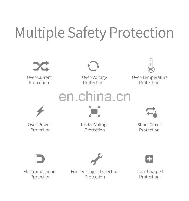 New Hot Sale Cell Phone wireless charger Fast Wireless Charging Station 10W Wireless Charger