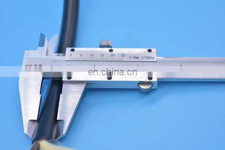 2 cores digital camera cable with spiral armored fiber optic cable flexible moving cable for data signal transmission