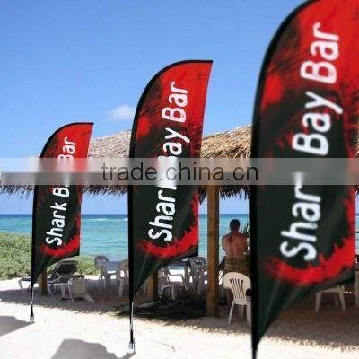 Factory direct hot sale custom beach flag