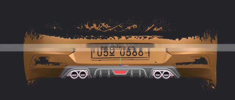 car  auto parts  ABS  front  lip and  rear  diffuser  bumper protection  for  Hyundai ELantra  2019 +