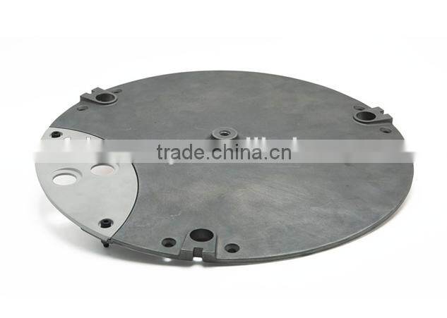 customize aluminum die casting CNC machining powder coating for solar led light cover