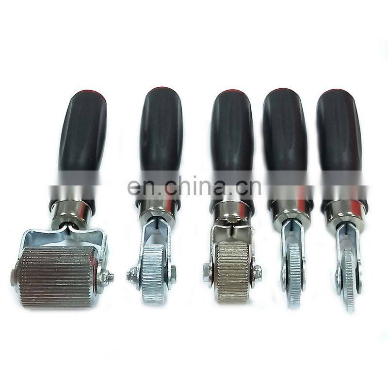 Wooden Handle Patch Tyre Retreading Repair Pinch Roller Hand Tool