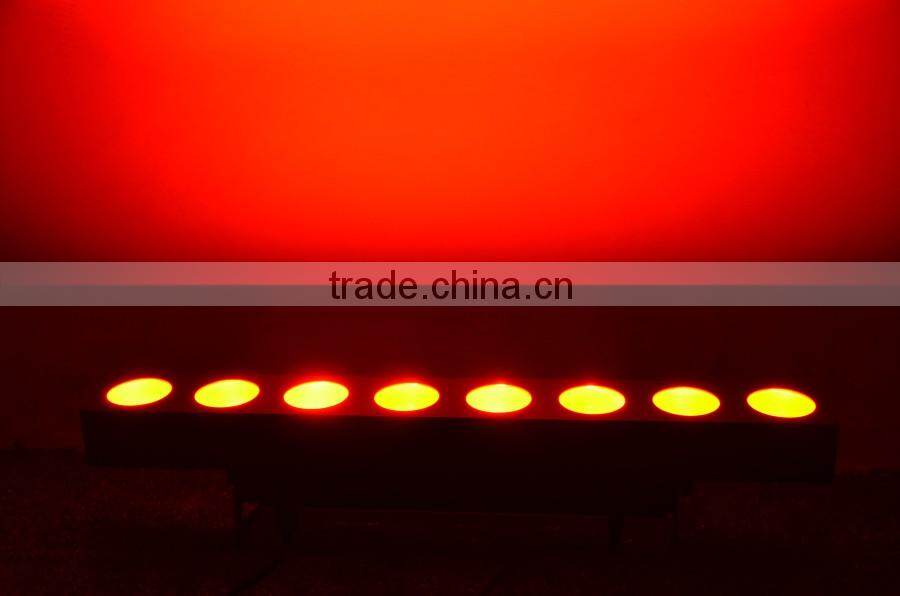 8PCS*30W RGB Three in one COB Led Wall Washer Bar Light