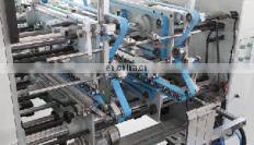 Automatic folder gluer machine for different paper boxes making folding