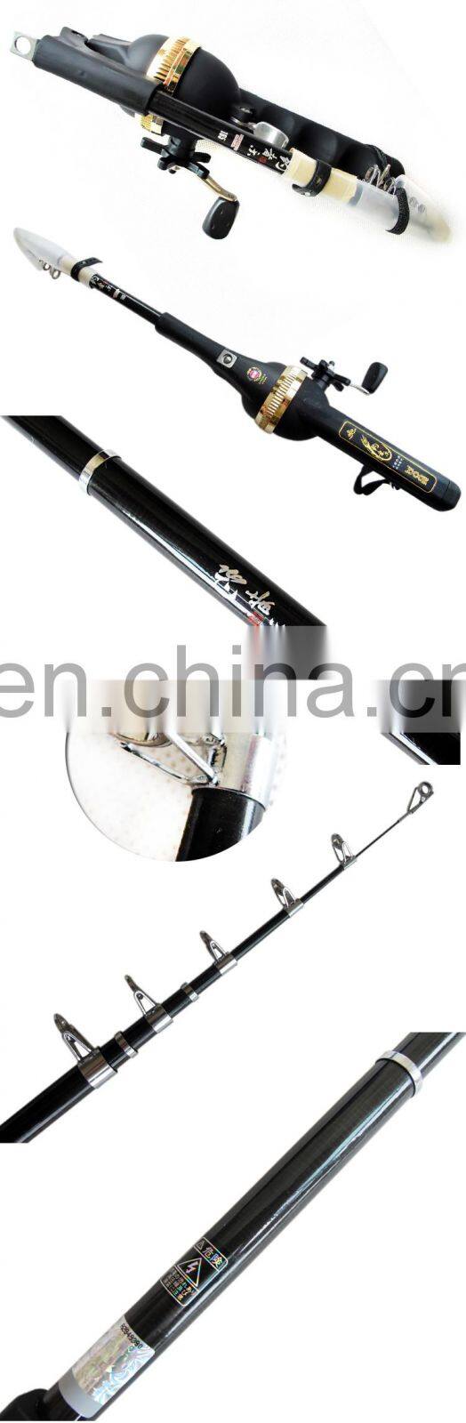 Automatic Fishing Rod Reel Combo Kit Carbon Fiber Folding Telescopic Fishing Pole Reel Set Carp Fishing Tackle Tools
