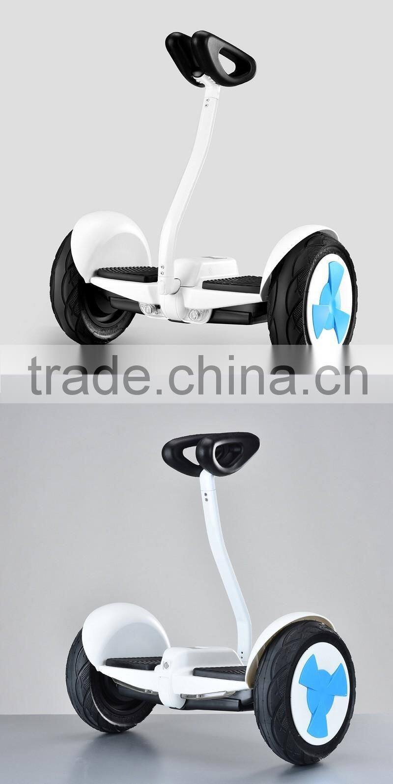 2016 Popular City Hoverboard 10 inch Mini Two Wheels Electric Self Balancing Scooter 54.8V Lithium Battery Long Mileage