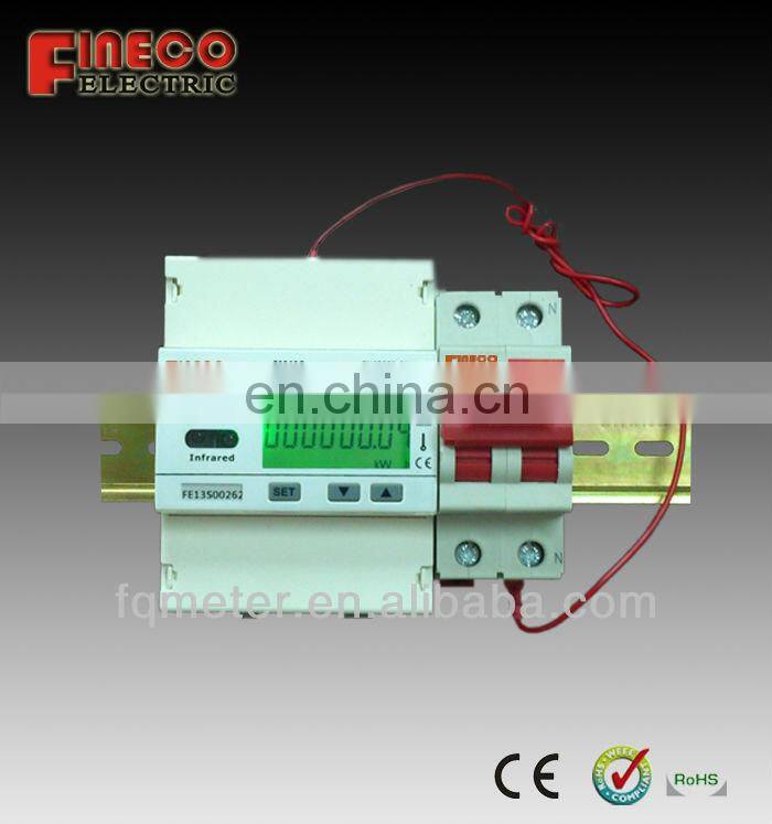 C63-80A Single phase Smart MCB switch used with Prepaid Energy meter