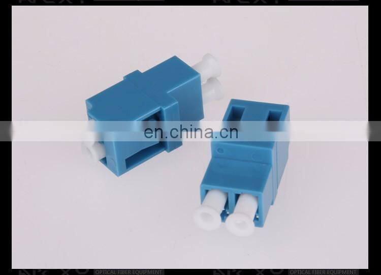 2 Port core Dual LC PC UPC APC SM Duplex Fiber Optic Adapter