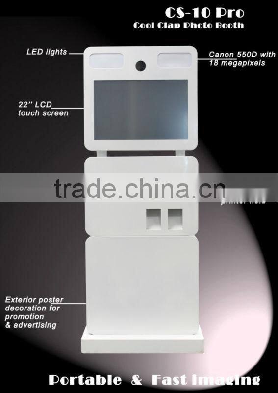 Most Fashional Digital Touch Screen Photo Kiosk photo cabinet
