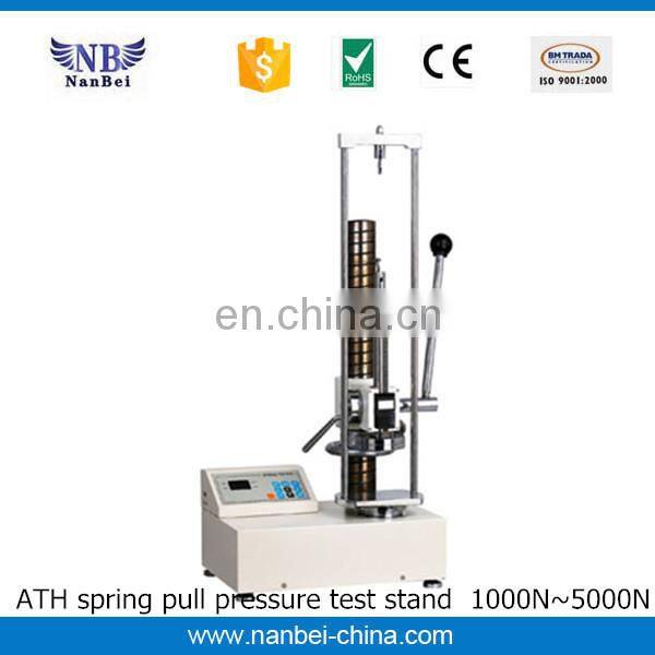vertical hydraulic electric 5000N force test stand