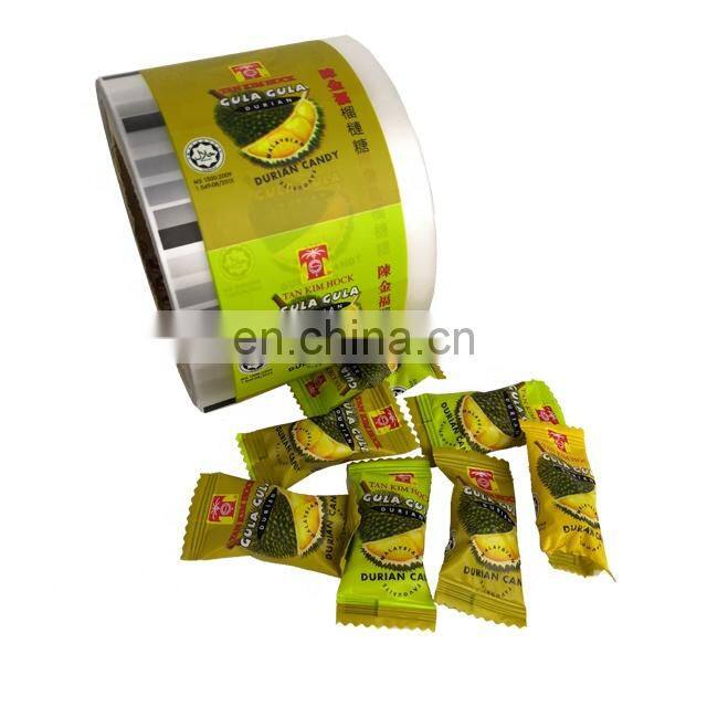 Custom Printed Food Packaging Potato Chips Nuts Snack Bag Heat Sealing Plastic Film Rolls Kemasan Roll Film Snack