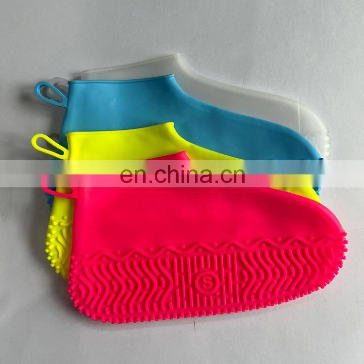 Amazon Top Sell Best Quality Unisex Reusable Shoes Protectors Waterproof Anti Slip Water Resistant Rain Silicone Shoes Covers