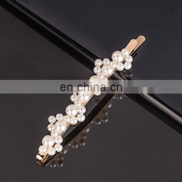 2022 Newest Design Fashionable Hairpins Pearl Hair Clips for Girls Accessories