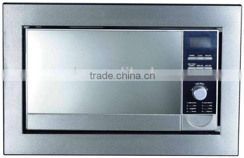 white/silver/black portable mechanical microwave oven