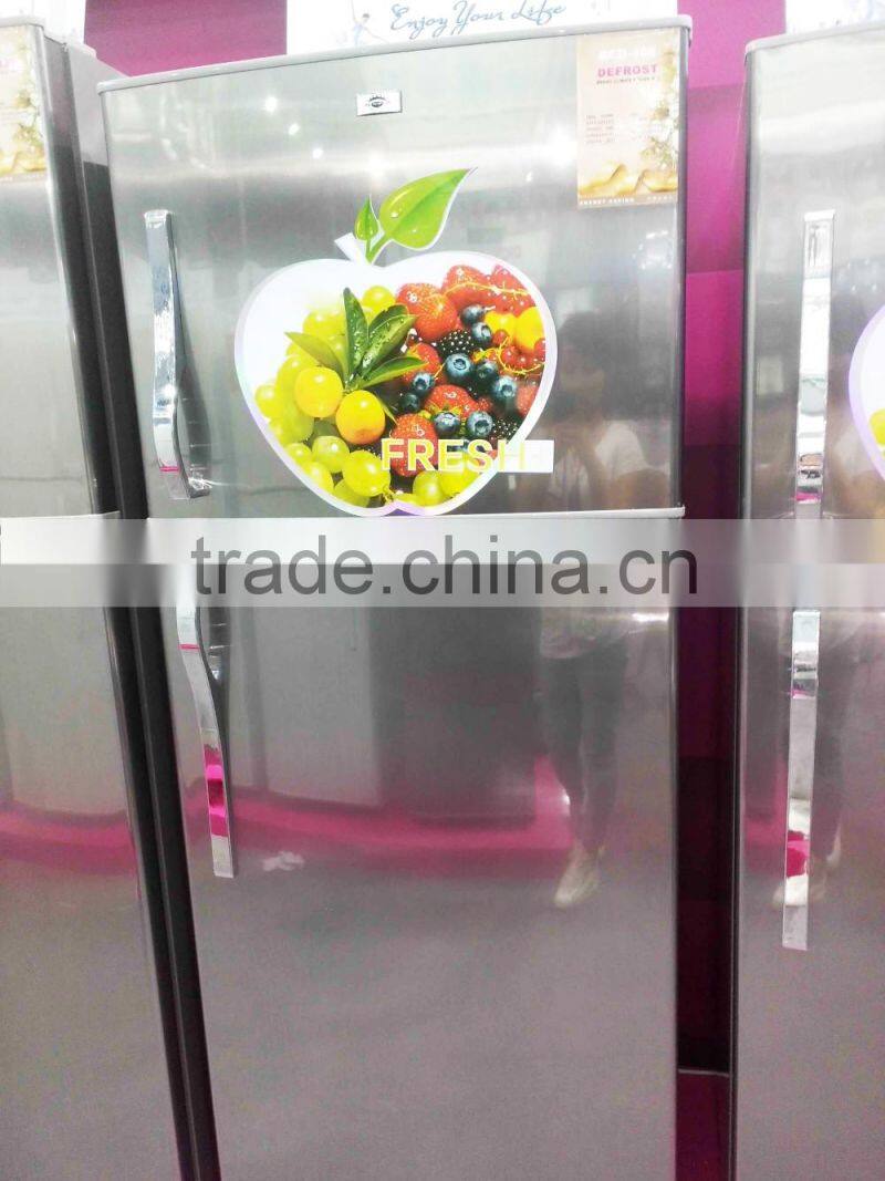 large capacity double door refrigerator home up freezer refrigerator