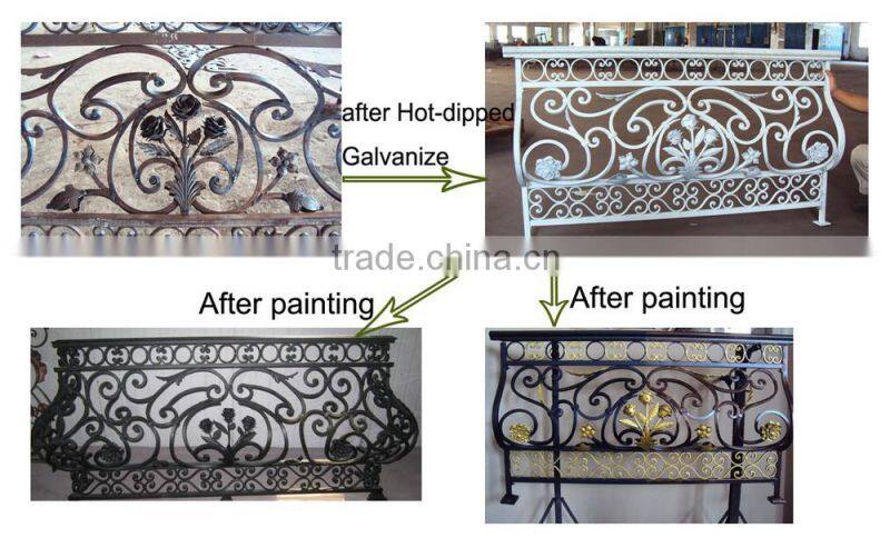 Foshan factory good price big thickness steel safety house fence