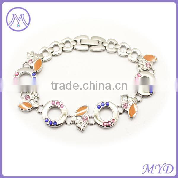 Fashion Design Angel Stainless Steel Bangle Bracelet Mothers Day Jewelry