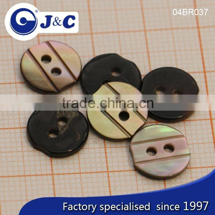 J&C Brown MOP shell buttons,pearl shell buttons for fashion shirt.BR033, BR037