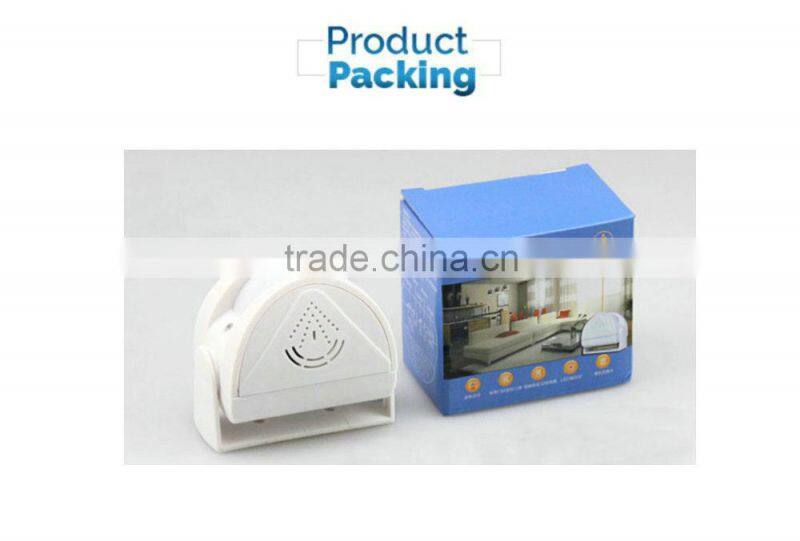 Wireless welcome chime doorbell home anti-theft alarm system