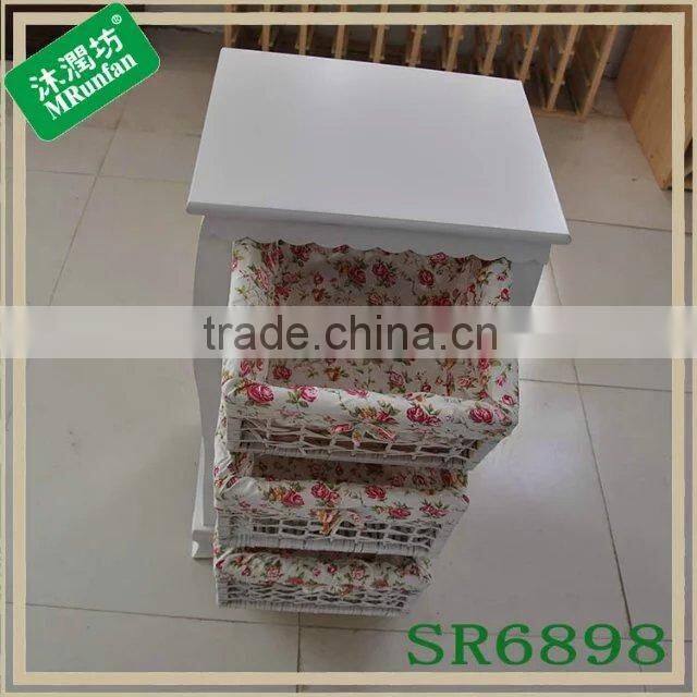 Wholesale woven fabric pattern wood cabinets