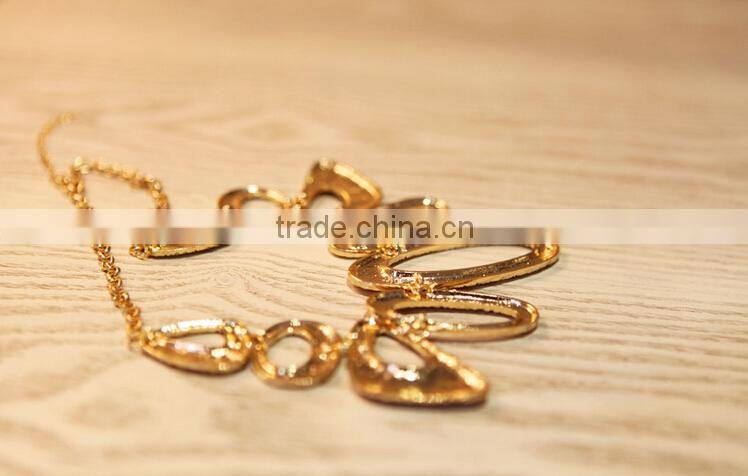 China Jewelry Wholesale Women Gold Design Luxury Necklace