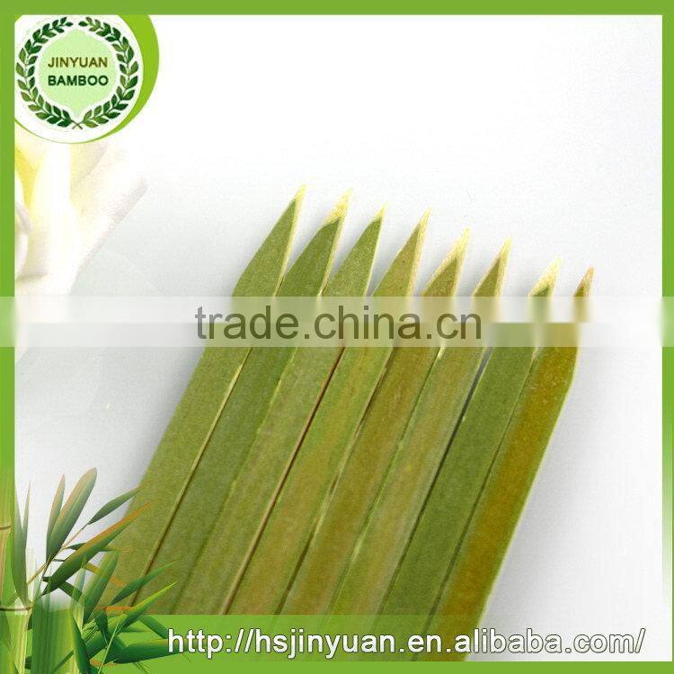 Best price best quality flat bamboo skewer with logo