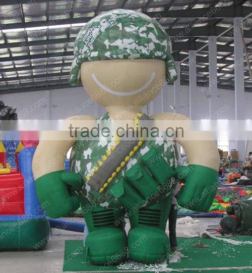 giant inflatable soldier inflatable cartoon