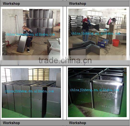 Outdoor pull up bars cooler box