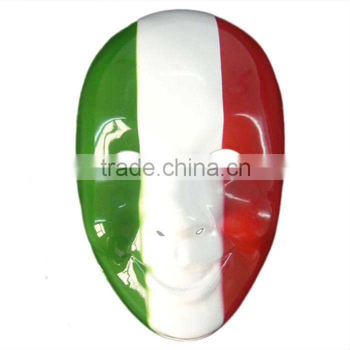 Decorative Italy Football Team Mask World Cup