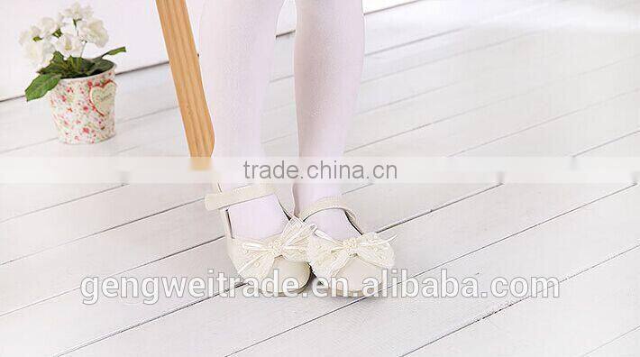 2015 Hot Sales Baby Girls Shoes Noble Bow Princess Baby Shoes Girl Leather Casual Shoes
