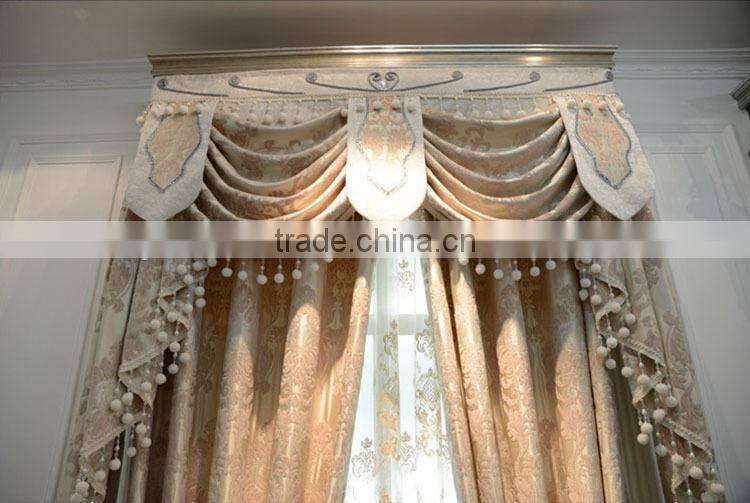 Fashion new quality best sale polyester oem elegant window curtain