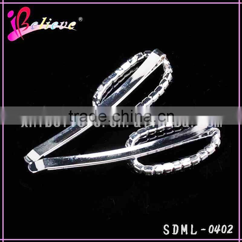 Factory direct wholesale hair pins clear diamond hair pins headwear for women
