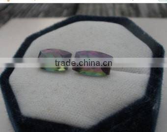 Cushions of Mystic Topaz Gemstones