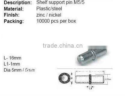 nickel plated metal shelf support high quality