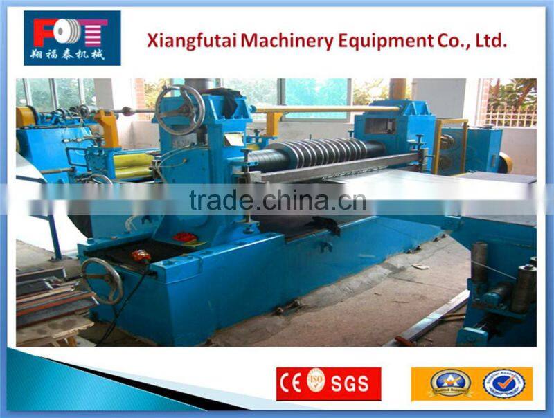 Metal coil metal sheet cutting to length line