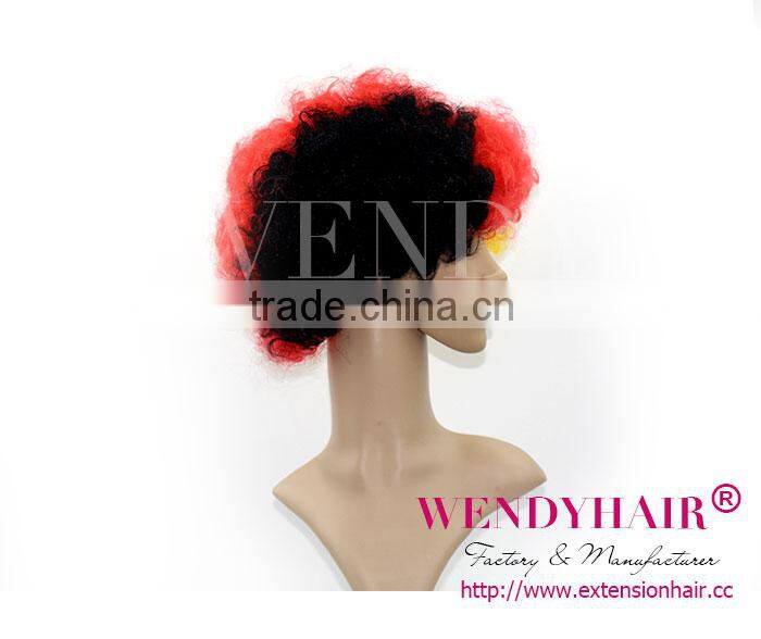 2014 world cup football fans wig made for germany fans from china wendy hari company with the best price