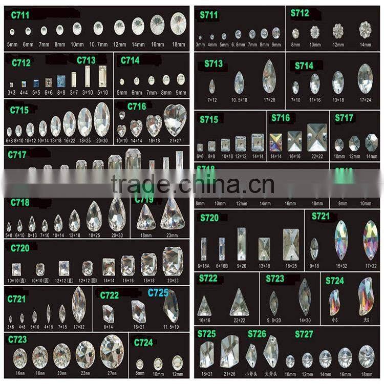 Aquamarine horse eye K5 quality crystal fancy glass stones,crystal glass stone