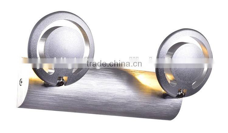 Indoor ajustable aluminum two heads wall sconce JW-108 wireless wall sconce