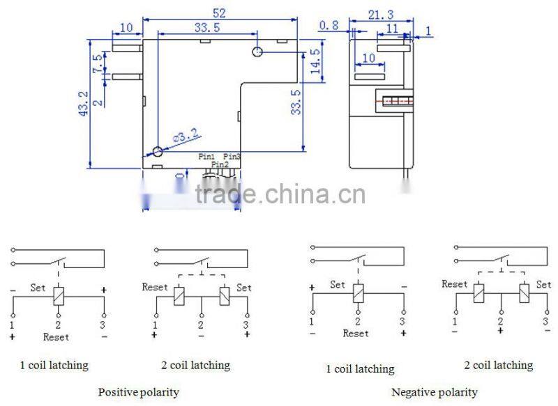 Electronic Magnetic Latching Relay 12V 24V 120A WM830