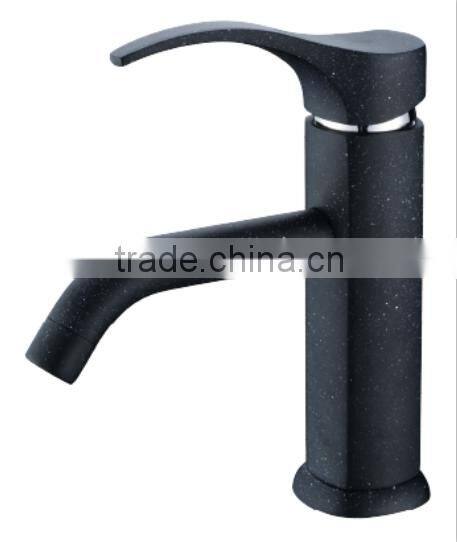 2015 Modern Design Black Basin Faucet UPC Bathroom Faucet