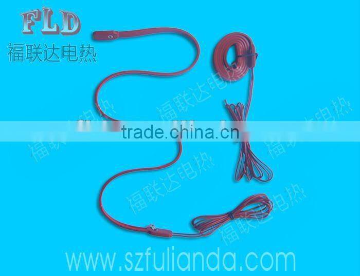 Customize 110v 115v 120v 220v 230v 240v 380v 400v silicone rubber heater hose with CE RoHS certification