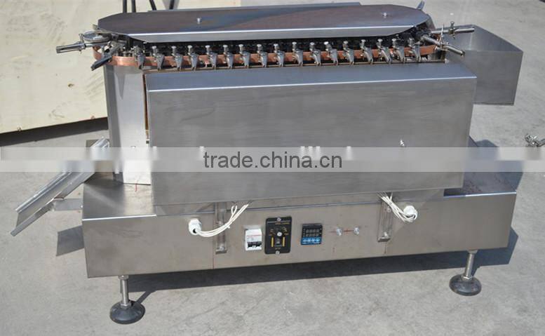 Automatic yakitori chicken grill machine, rotary bbq grill machine, kebab making machine