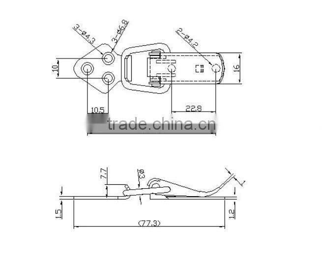 Mit Toy Box Toggle Latch