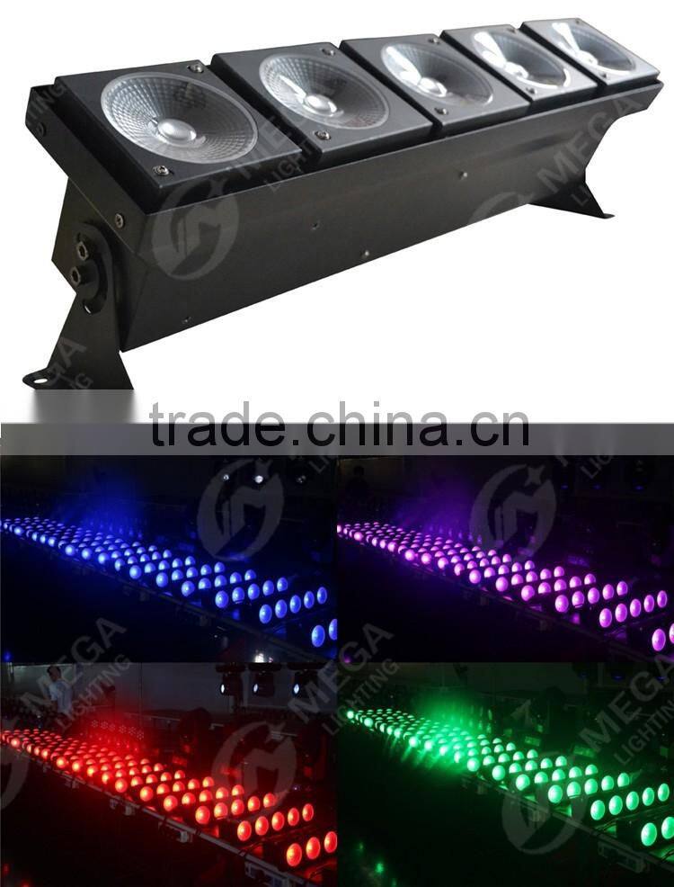 disco party 5x30w rgb 3in1 led matirx rainbow stage lighting blinder