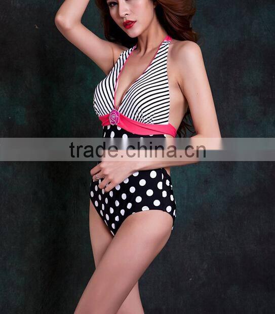 Sexy push up steel support One Piece Bikini