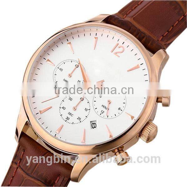 Top selling famous geneva stainless steel stylish quartz watch