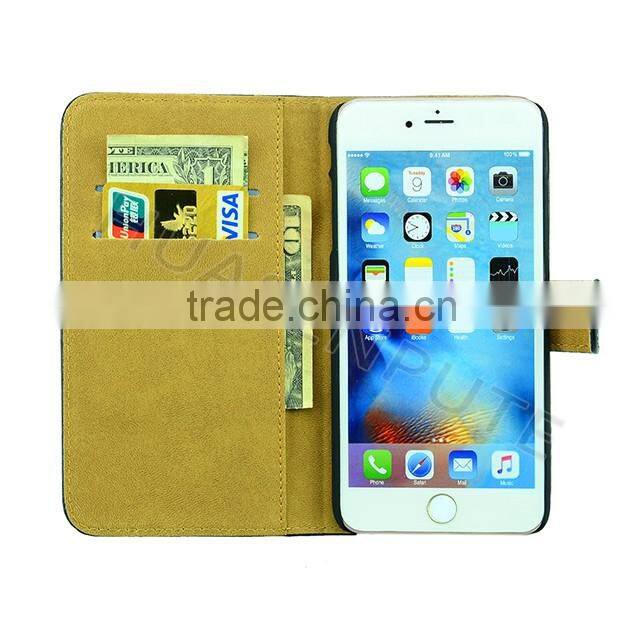 Mobile Accessories Phone Case for iPhone 6s Plus, Wallet Leather Case for iPhone 6s Plus