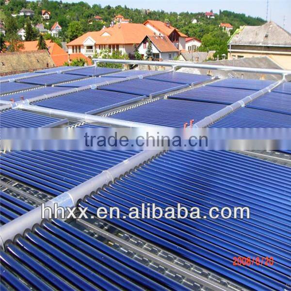 vacum tube solar collector project for swimming pool